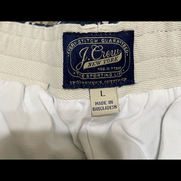 Men’s J. Crew Re-Imagined blue shorts size large - Picture 2 of 5